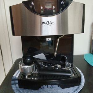 Mr Coffee espresso and cappuccino machine brand new.  FREE SHIPPING !!!!!